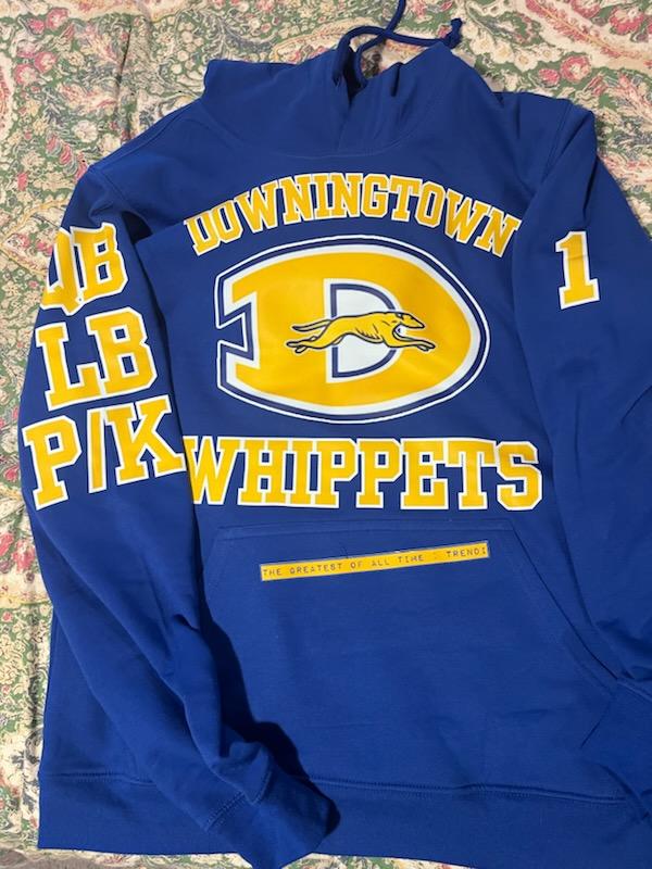 The Greatest Of All Time - [Downingtown Whippets] - [Long Sleeve / Hoodie Only]